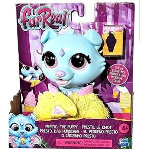 FurReal Fur Real Presto Animal The Puppy Blue Dog Yellow Outfit Small Christmas